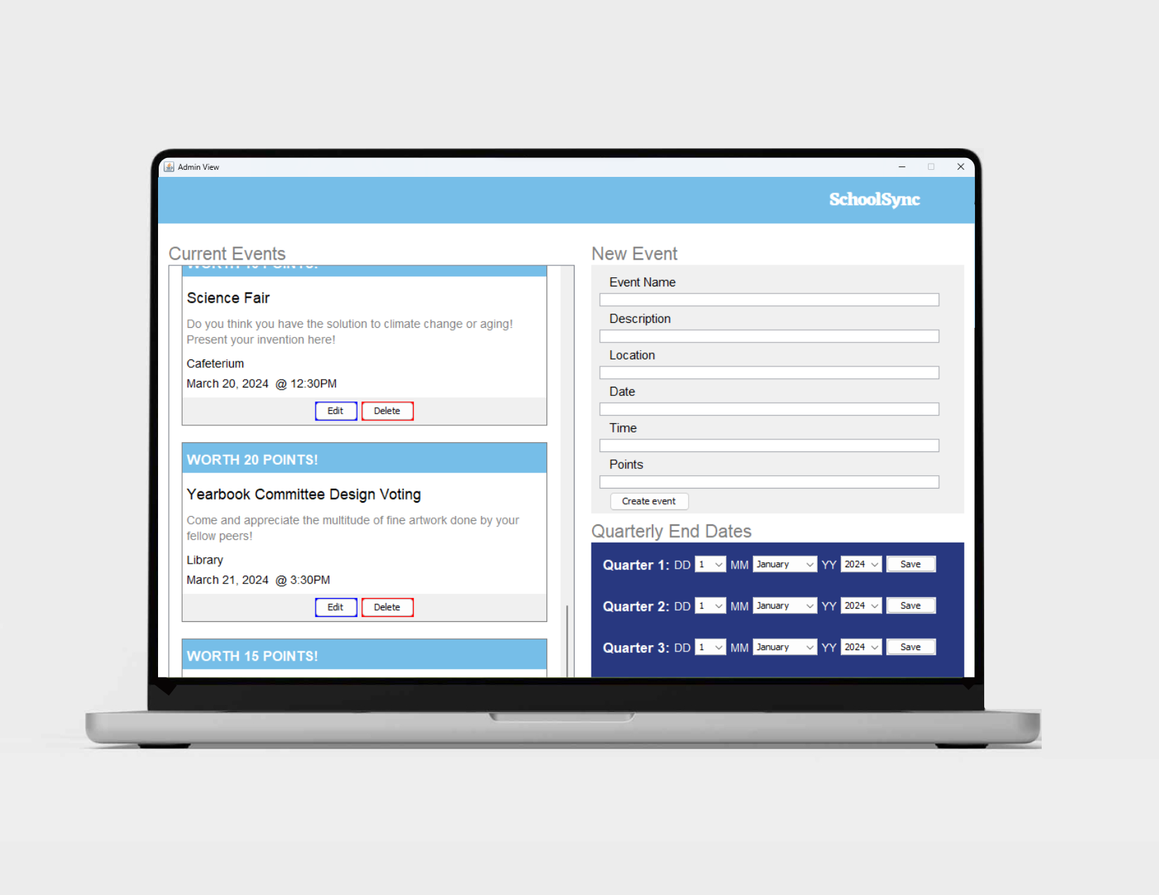 schoolsync home page